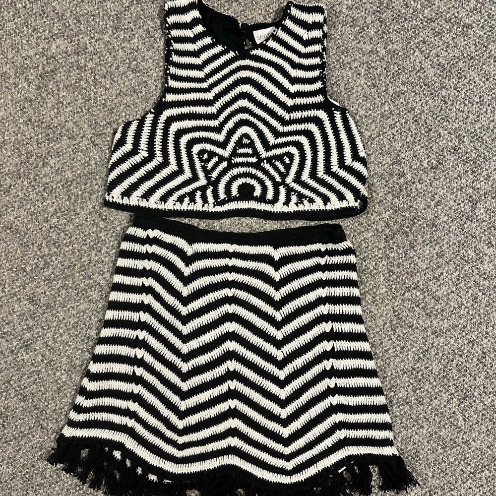 Saylor crochet skirt set size Small - Picture 2 of 7